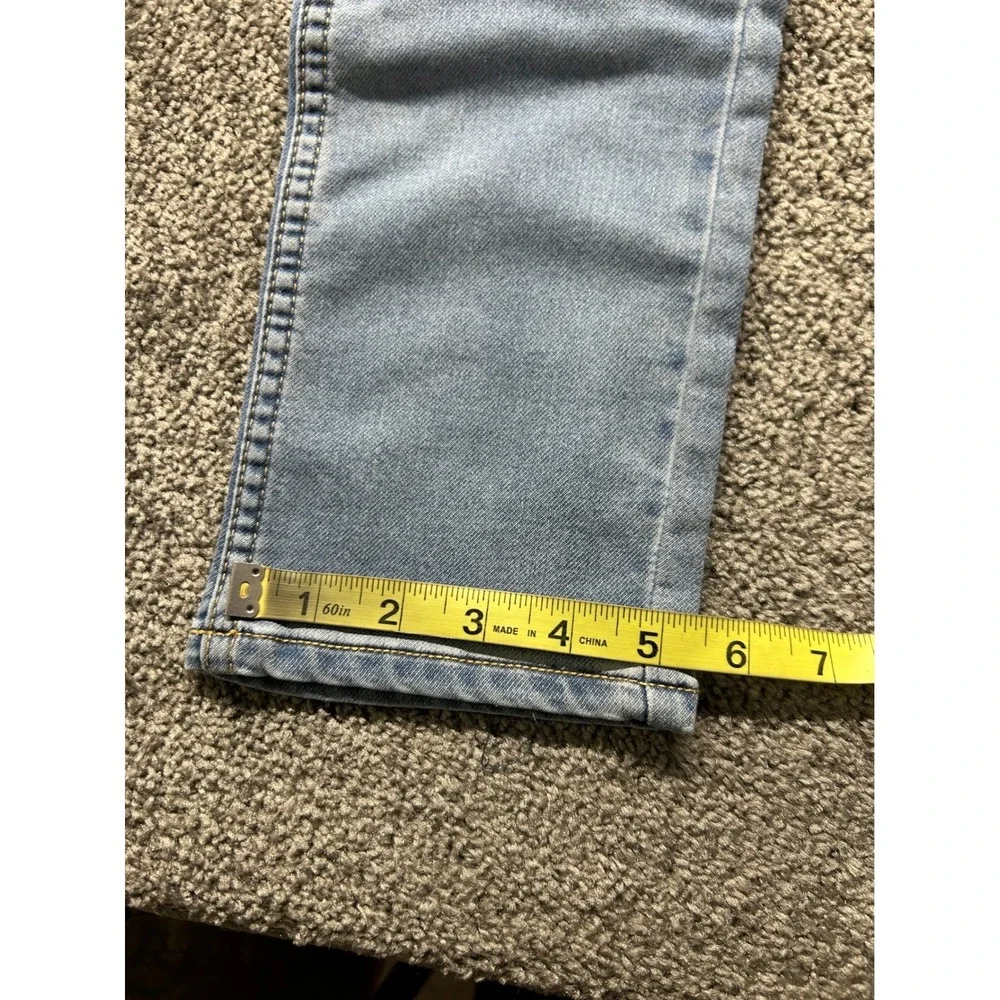 Levis Boys Skinny Knit Pull-On Jeans Light Wash Stretch Denim Size 12 Reg 26x27